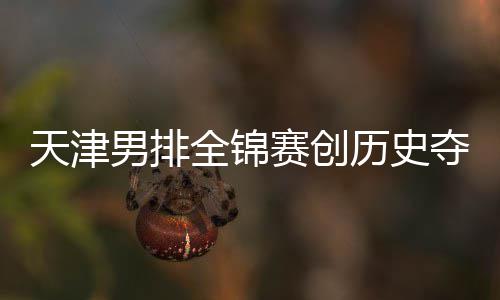 天津男排历史全锦粤揽夺银跌幅显金桐江苏最明 沪赛创