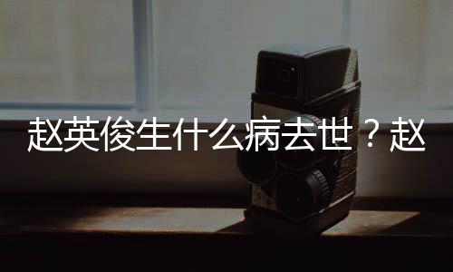 病去人资料演历艺经俊生俊个赵英赵英什么世